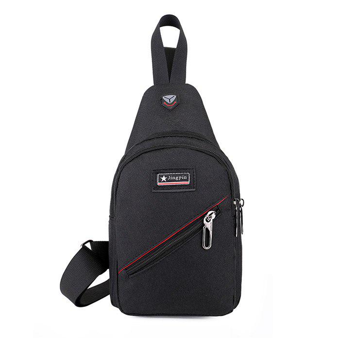 Summer Holiday Oxford Cloth Fabric Crossbody Bags For Men Messenger Chest Bag Pack Casual Bag Waterp