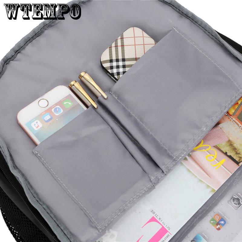 Fashion Large Business Backpack Men USB Laptop Backpacks School Bags Male Student Schoolbag