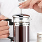350ml/600ml French Press Glass Coffee Maker Kettle Manual Glass Tea Pot with Handle Espresso Maker Cafetiere with Filter