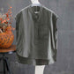 Summer Solid Color Loose Large Size Sleeveless Stand Collar T-Shirt Top Pullover Shirt