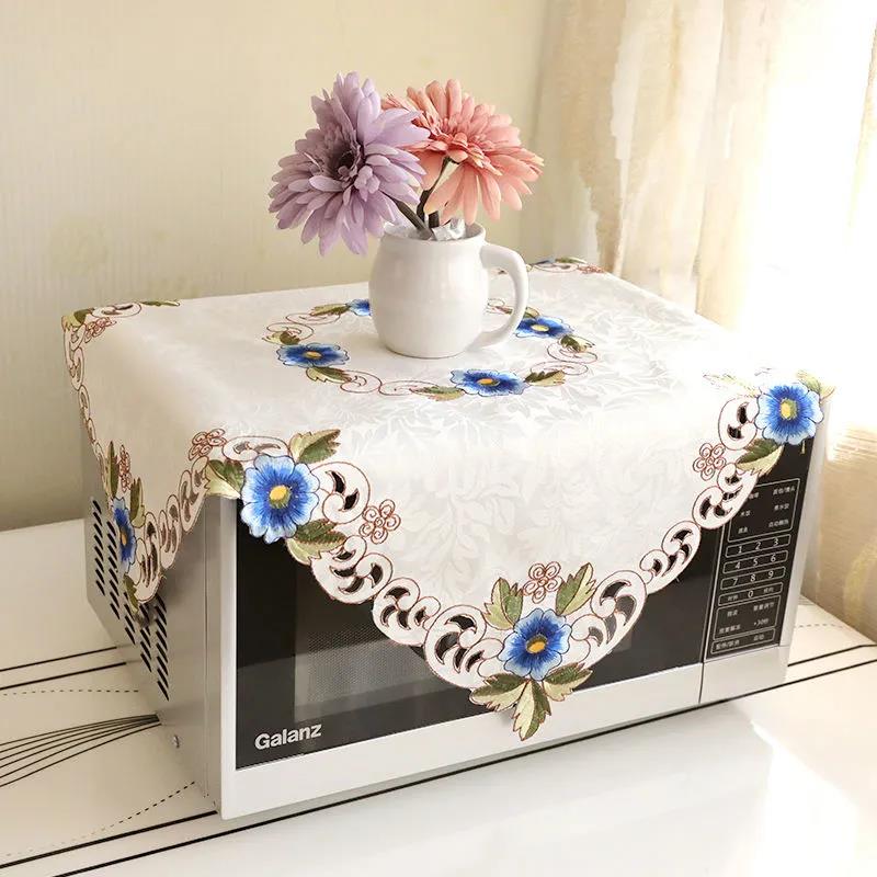 European Microwave Oven Cover Fashion Cover Towel Oven Cover Dust Cover Cover Cloth Cover Towel Curtain