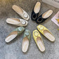 Women Summer Baotou Slippers Antiskid Soft Bottom Slippers Non Slip Outdoor Casual Solid Color Slippers