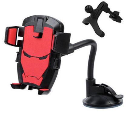 Universal Mobile Phone Holder Multifunctional Suction Cup Type Front Windshield Air Outlet Mobile Phone Holder