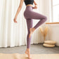 Plus Velvet Seamless Yoga Pants Women's Outer Wear Gym Running Belly High Waist Pants Sports Pants Autumn and Winter