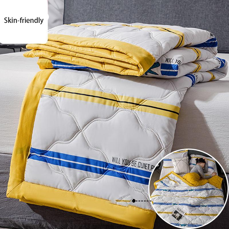 Skin-friendly Thin Air Conditioning Quilt Summer Single Double Summer Cool Quilt