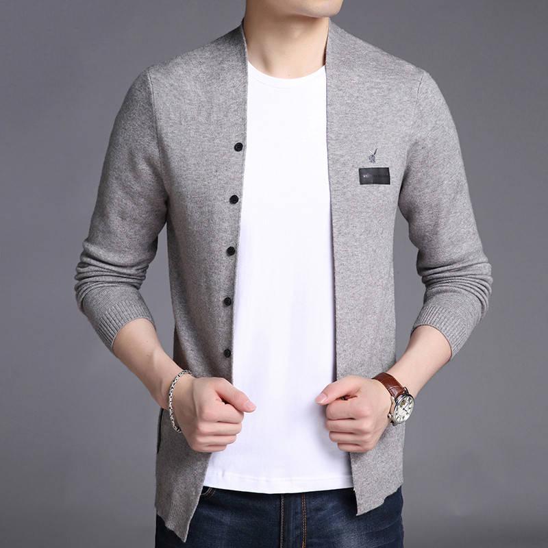 Cardigan Men Casual Knitted Sweater Men Clothes 2019 Autumn Winter Mens Sweaters and Cardigans Coat