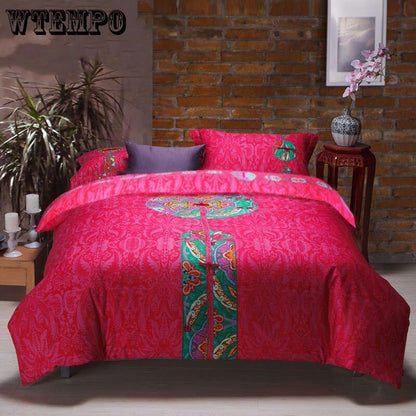 Flat Bed Sheet Set Pillowcase Bed Cover Housse Printing High Quality Bedding Set Bed Linings