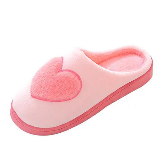 Winter Lovers Thicken Plus Velvet Home Cotton Slippers Non-slip Student Warm Shoes