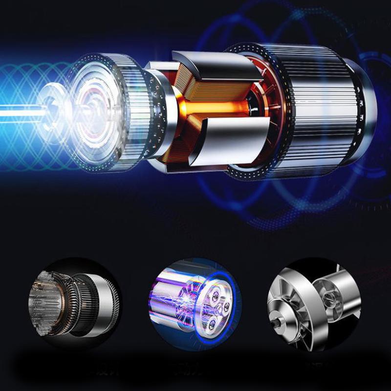 1800W High Power Hair Dryer Set Blu-ray Hair Care Hot/cold Hair Dryer Barber Equipment for Home Hair Salon