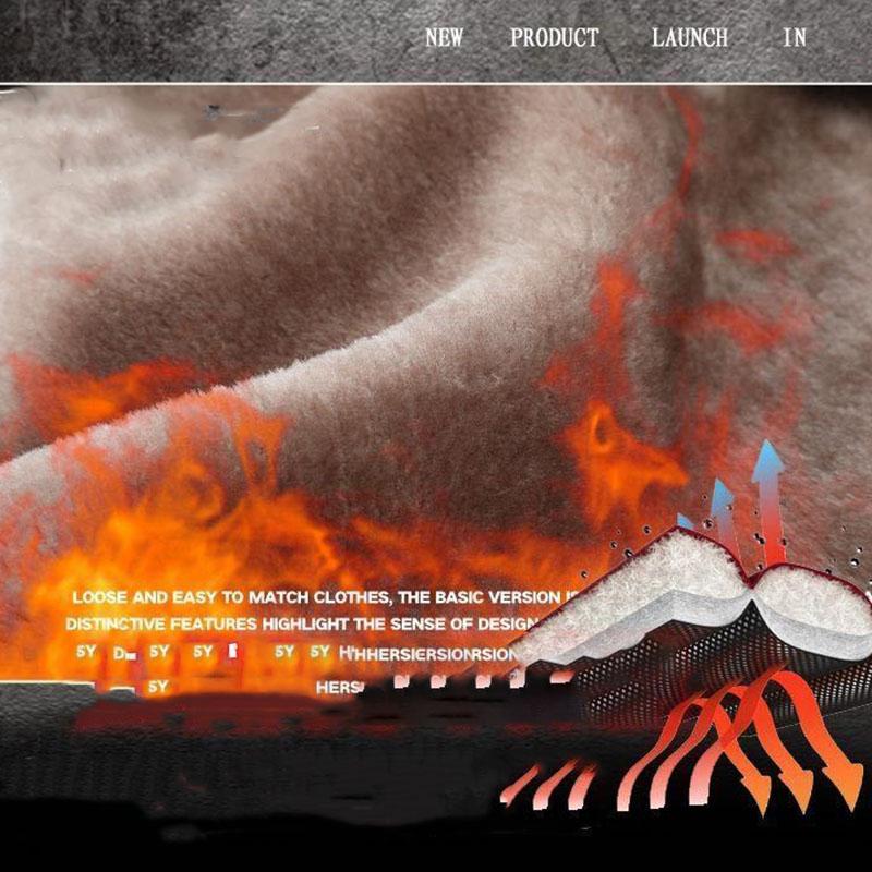 Plus Velvet Thickened Autumn and Winter Men's Suits Spring Fashion Youth Sports and Leisure Suits