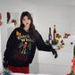Christmas Sweater Women Fall Winter Retro Embroidery Pattern Pullover Sweater All-match Fashion Jacket Outer Wear