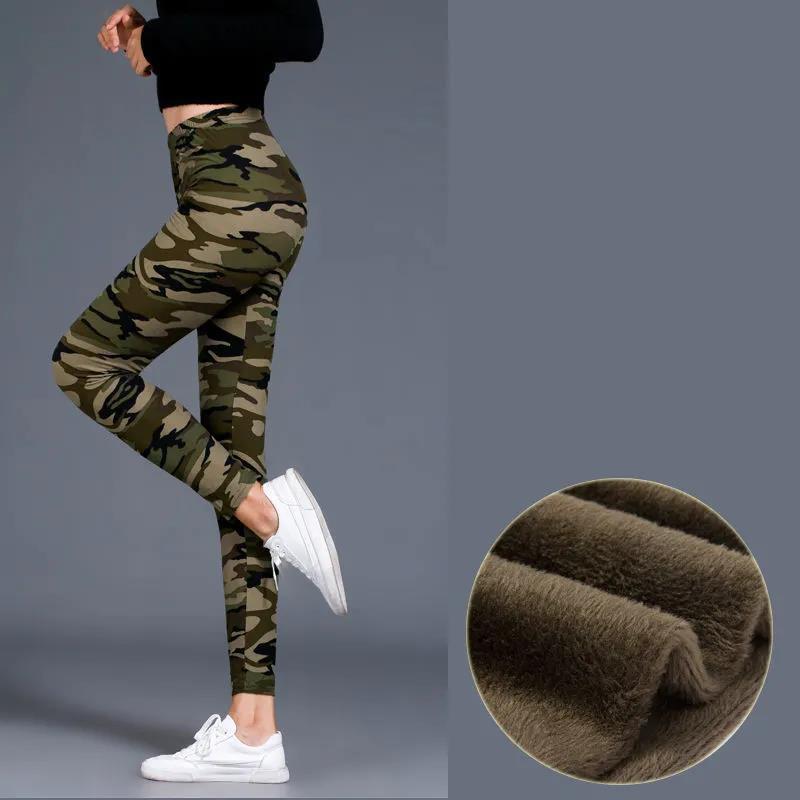 Brushed Milk Silk Plus Velvet Leggings Graffiti Printed Letters Flower Pattern Colored Pants Women's Outer Wear Large Stretch Pants