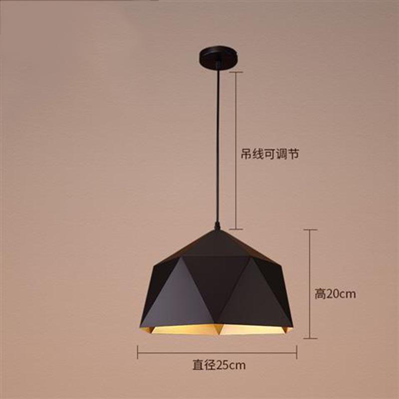 Pendant Lights Retro Industrial Style Coffee Restaurant Personality Bar Iron Art Hanging Line Lamp