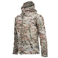 Autumn and Winter Fleece Jacket Outdoor Jackets Soft Shell Waterproof Warm Camouflage Mountaineering Suit