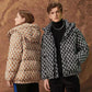Lovers Down Jacket Winter Short White Duck Down Cotton Jacket Personalized Warm Jacket Cold Clothing Travel Jacket Casual Sports Jacket