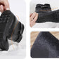 Women's Boots Winter Cotton Shoes Plus Velvet Anti-skid Warm Snow Boots Leather Shoes Waterproof Short Boots Women