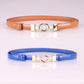 Women Belt Buckle Adjustment Belt Women Wild Dress Decoration Thin Belt