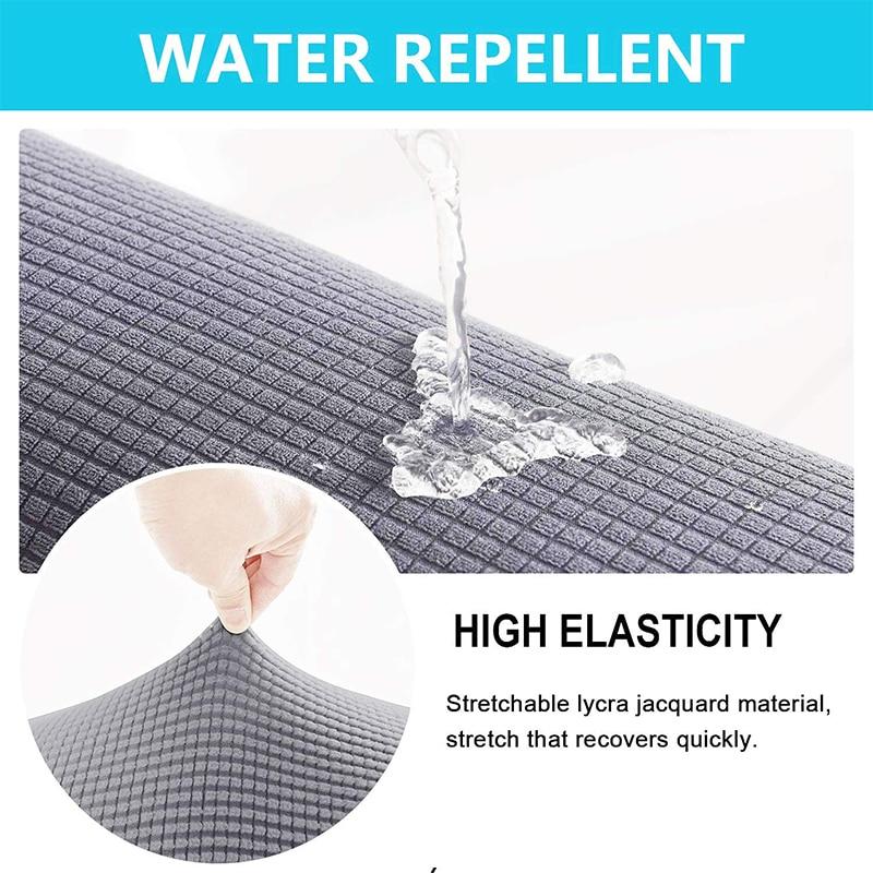 Cheap Jacquard Waterproof Chair Cover Spandex Elastic Chair Slipcover Dining Chair Cover Case for Wedding Hotel Banquet