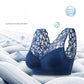 1 Piece of Lace Underwear Bra Middle-aged Women's Sports No Steel Ring Vest Style Large Size Gather Beautiful Back