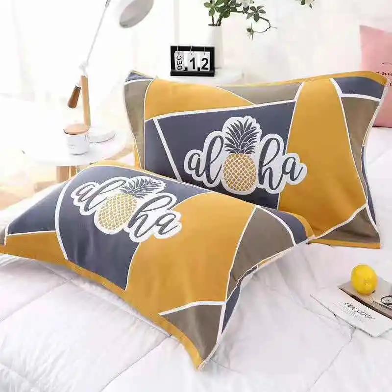 Eight Layers of Pure Cotton High-grade Thickening Plus Soft Single Double Combed Cotton Pillow Towel Adult Gauze Pillow Towel Pair