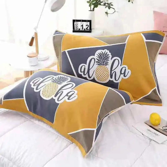 Eight Layers of Pure Cotton High-grade Thickening Plus Soft Single Double Combed Cotton Pillow Towel Adult Gauze Pillow Towel Pair