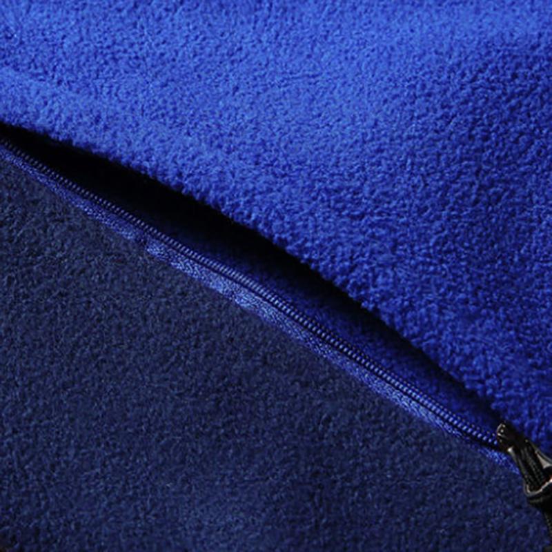 Autumn and Winter Men's Fleece Sweatshirts Polar Fleece Warmth Plus Fat Plus Size Fat Sweater