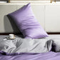 100% Cotton Solid Color Colorblock Pillow Cover High Density Silky Double Bedroom Bed Pillowcase