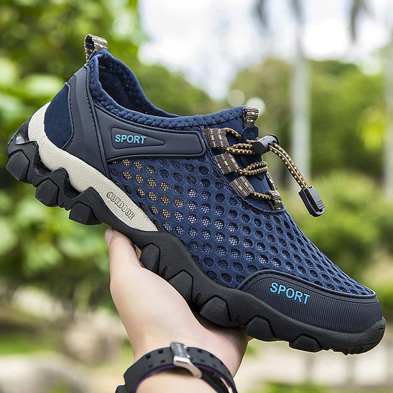 Water Sneakers Men Non Slip Hiking Climbing Aqua Shoes Beach Barefoot Upstream Shoes Seaside Footwear Male Outdoor Sport