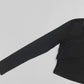 One-shoulder Crop Tops Solid V Neck Women's T-shirts Slim Female Streetwear Corset Autumn All-match Vinatge Tees Bottoming Shirt