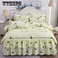 WTEMPO Luxury Flamingo Bedding Set Twin Queen size  Bed set Duvet Cover Fitted/Bed sheet set