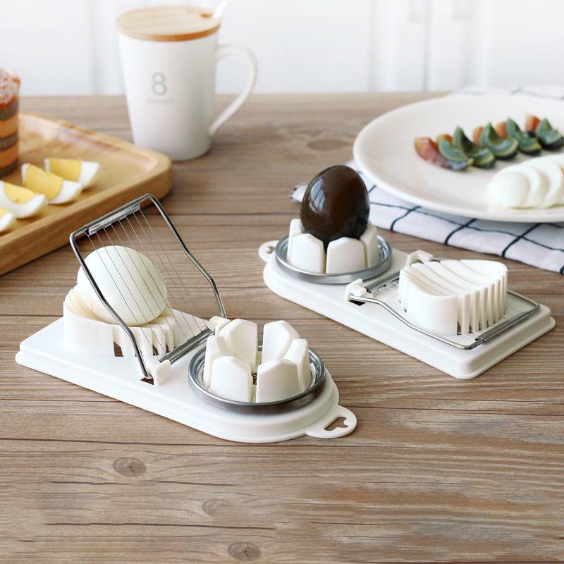 Multifunctional Preserved Eggs and Egg Slicer Cutting and Cutting Two-in-one Stainless Steel Kitchen Vegetable Cutting Artifact