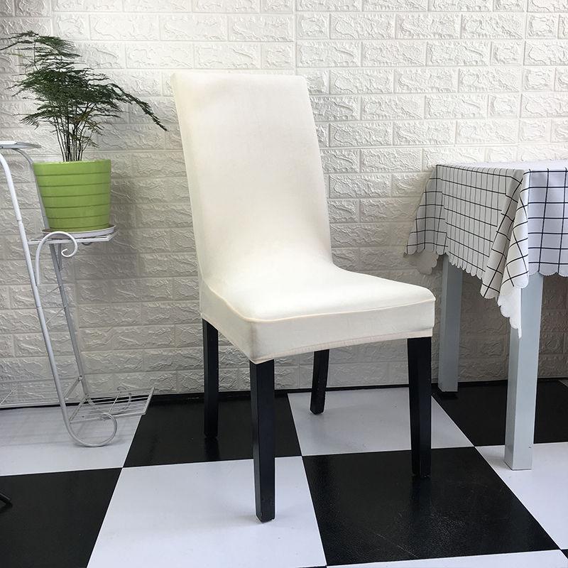 2/4/6pcs Velvet Plush Chair Cover Removable Stretch Slipcovers Fox Pile Restaurant Seat Cover for Dinning Room Banquet Hotel Chair Covers