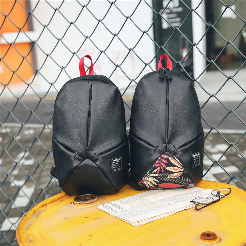 Flower Chest Bag Couple Large Capacity Multi-pocket Shoulder Bag Outdoor Sports Bag Backpack