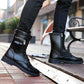 Korean Casual Men's Martin Boots Autumn and Winter Large Size High-top Leather Boots British Trend Military Boots