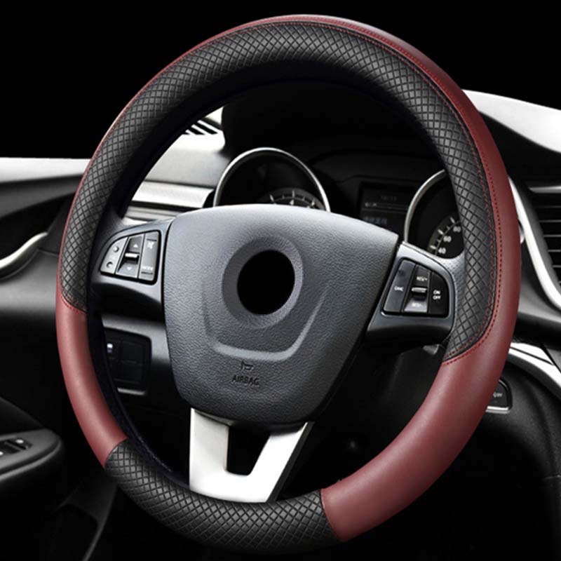 Universal Car Steering Wheel Cover Non-slip Four Seasons Special Steering Wheel Cover Waterproof 38CM Protective Cover