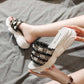 35-40 Summer Women All-match Shiny Slippers Outdoor Pearl High Heels Sandals Bohemian Beach Wear-resistant Non-slip Slippers Wedge Platform Sandals