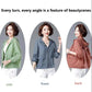 Women's Thin Shirt Short Wild Large Size Sun Protection Long Sleeve Coat