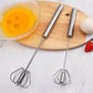 Whisk Household Mini Semi-automatic Hand-held Butter Whisk Stainless Steel Whisk