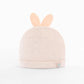 1-6M Cartoon 3D Bear Rabbit Ears Hat Baby Pure Cotton Hat Autumn Winter Thick Warm Cap Infant Newborn Comfortable Breathable Cute Beret Hat Sun Hat