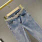 Skinny Jeans Ladies Trend Spring Summer and Autumn High Waist and Thin Pencil Pants
