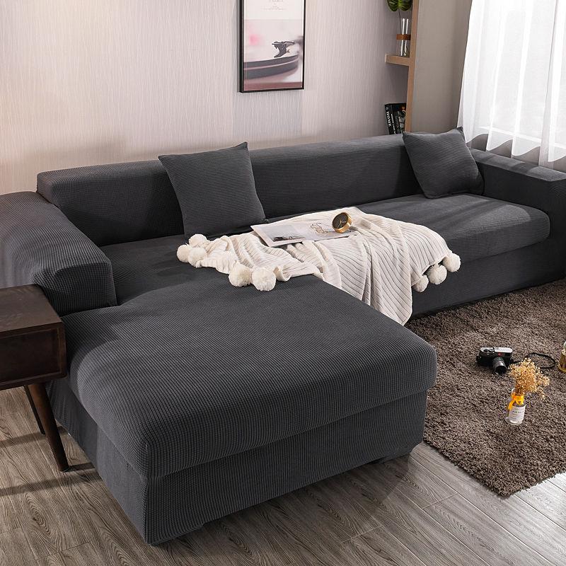 Soft Plush Sofa Cover Sofa Cushion Universal Sofa Cover Four Seasons Non-slip Sofa Cushion Cover Home Textile