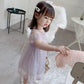 Lace Girls Princess Dress Fluffy Cake Dresses Kids Christmas Party Costume Wedding Birthday Tutu Gown Children Clothing