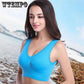 Cross Strap Back Women Sports Bra Professional Quick Dry Padded Fitness Running Gym Vest Tops