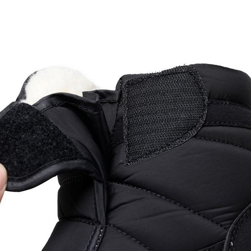 Snow Boots Women's High-top Plus Velvet Thick Cotton Shoes Middle-aged and Elderly Non-slip Warm Winter Waterproof Short Boots