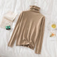 Turtleneck Women Pullover Sweater Spring Jumper Knitted Basic Top Fashion Autumn Long Sleeve Korean Ladies Clothes