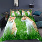 Cartoon Cat Bed Set Pills Set Three Sets of Home Bedding To Increase The Size