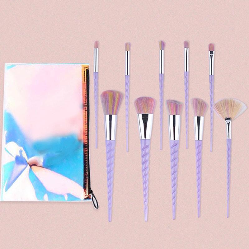Fashion Makeup Brush Set Foundation Cosmetic Powder Multifunction Toiletry Brushes MakeUp Brush