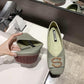 Retro British Style Square-toed Ladies Flat Shoes Non-slip Lightweight Soft Leather Non-grinding Feet Working Women Can Wear Casual Shoes