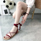 Sandals Women's Summer Beach Shoes Flat Straps Roman Shoes Casual Outdoor All-match Ladies Sandals