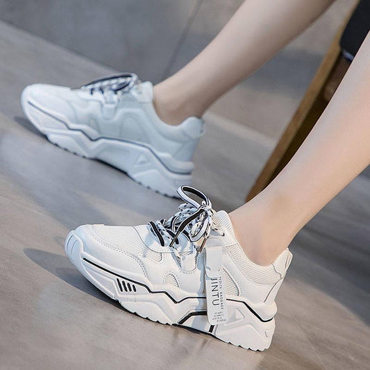 Fashion Chunky Sneakers Women Shoes Trendy Sneakers Platform Casual Shoes Female Dad Trainers Basket